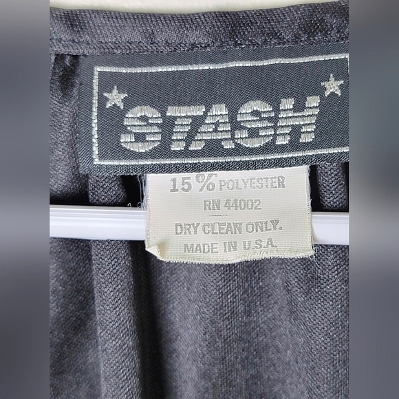 Vintage Stash Glam 70’s Disco Metallic Shimmer Jumpsuit – Sleeveless, Size M/L - Picture 7 of 8